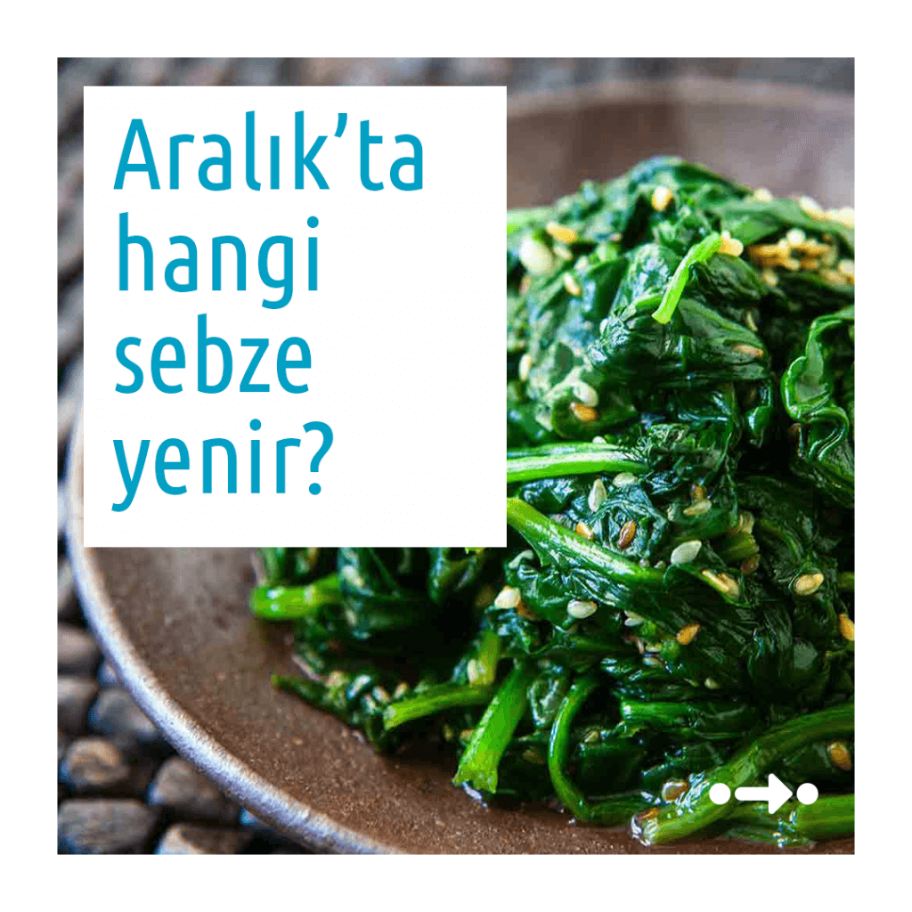 aralıkta hangi sebze yenir
