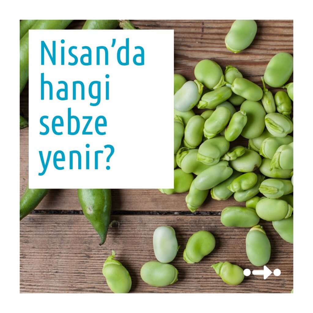 nisanda hangi sebze yenir