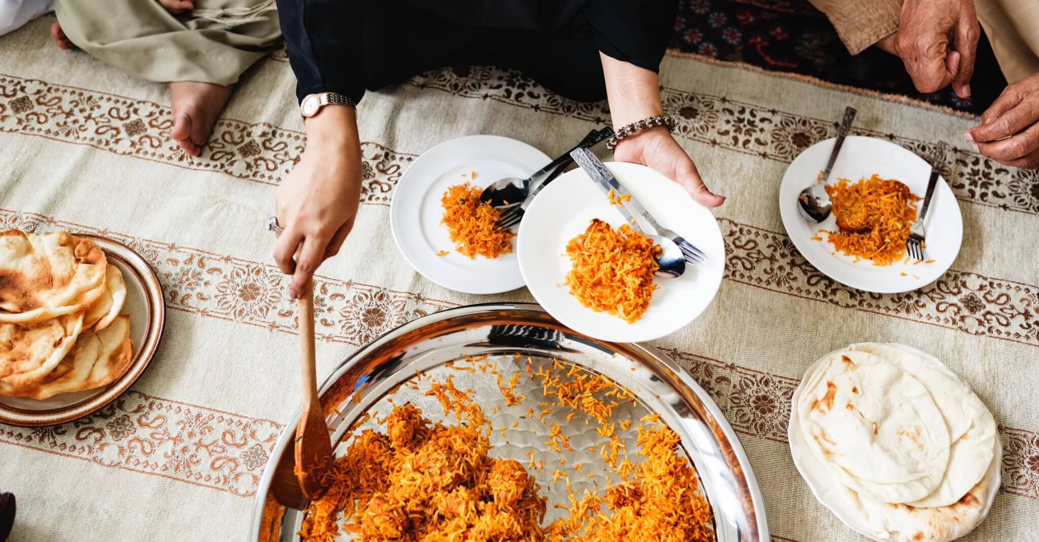 дуа для сухура на арабском. еда на ифтар.